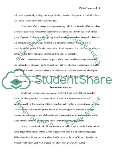 Reasons to Learn Economics