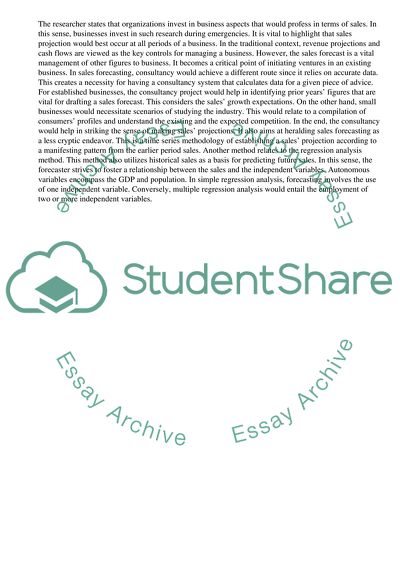 A Consulting Opportunity in Any Area of Commercial