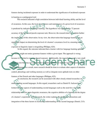 Summarize the article