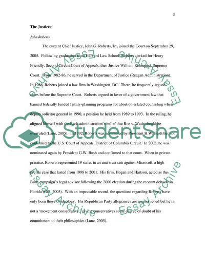 U.S. Supreme Court Justices and Ninth Circuit Court of Appeals