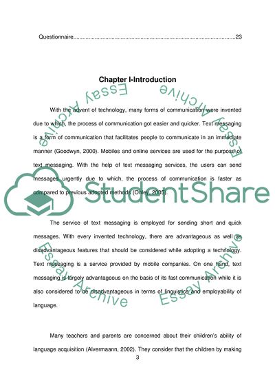 Text Messaging Helping or Hurting Childrens Writing Skills