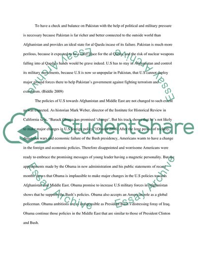 Obamas Military Strategy in Afghanistan