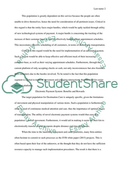 Implementation and Cost Benefits of a New System