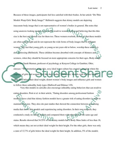 Catwalks: Too Thin, Too Tall