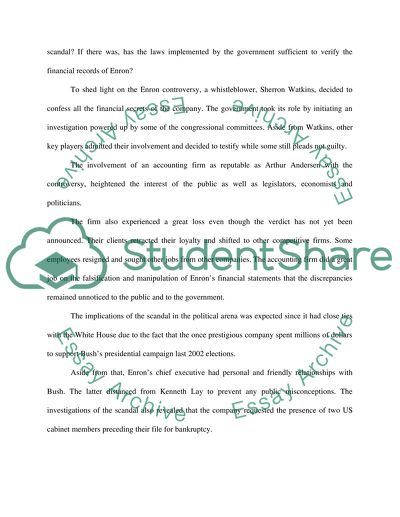 Accounting Controversies