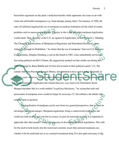 Legalizing Marijuana: For Better or for Worse