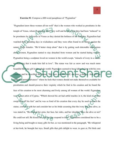 Ovid, selection from Apollo and Hyacinthus and Pygmalion