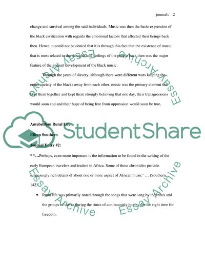 The Music of Black Americans By Eileen Southern