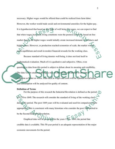 The Industrial Revolution: Burden of the Working Class