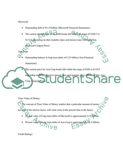 Vanilla Bond outline