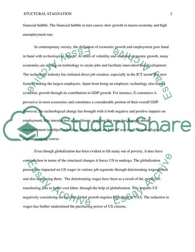 Structural Stagnation Dilemma Forum