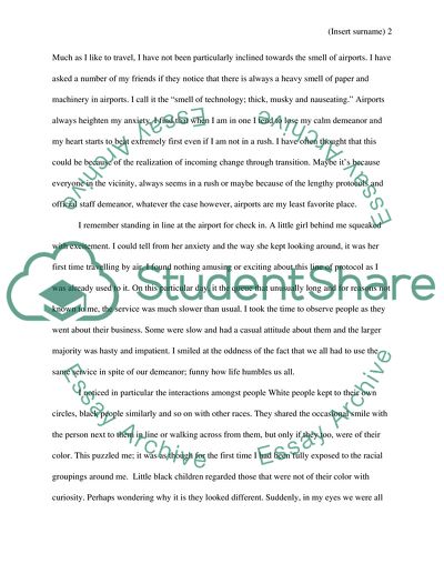 An uncomfortable event