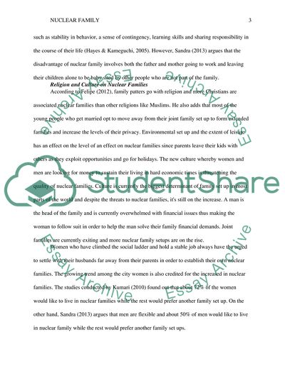 The Ideal Arrangement to Raise a Family