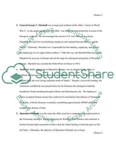 A War to be Won: Fighting the Second World War