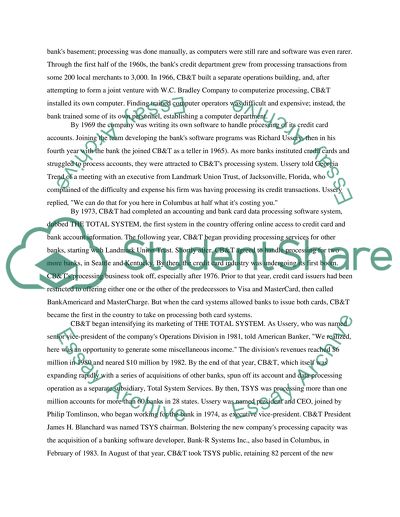 TSYS and Universal Card Alliance