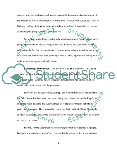 Remedies and restitution