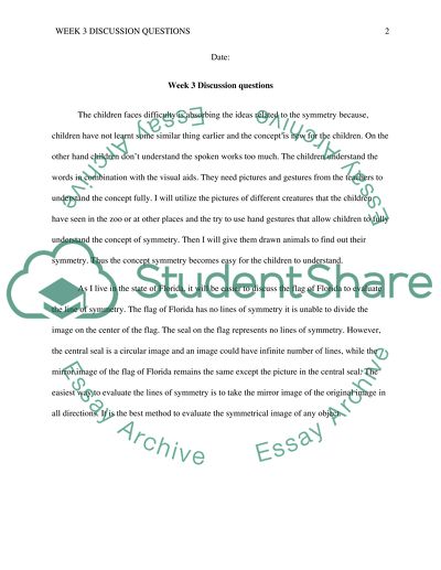 Week 3 discussion questions