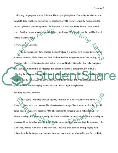 Ethical Decision Making