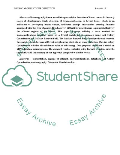 Microcalcifications Detection in Mammograms Based on Ant Colony Optimization and Markov Random Field