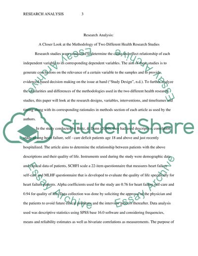 Methodology of Health Researches