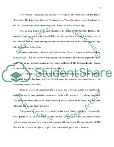 Reasoning for Bible Allusions in the Bear