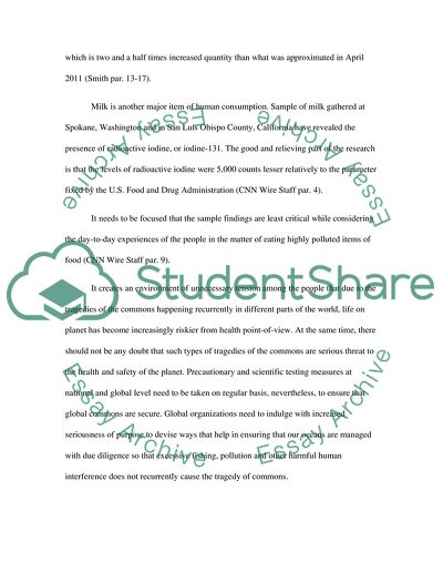 The Concept of Global Commons