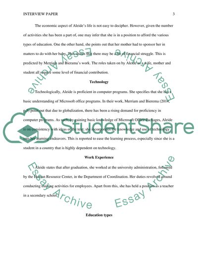 Adult Learning: Linking Theory and Practice