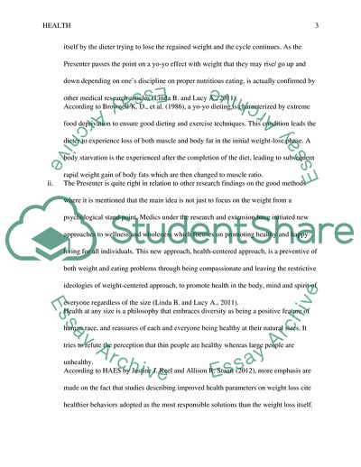 Health at Every Size