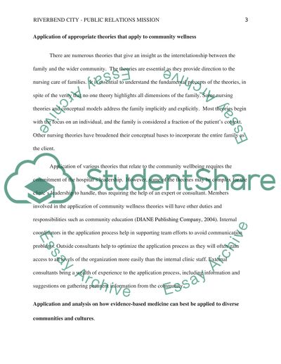 Riverbend City: Public Relations Mission