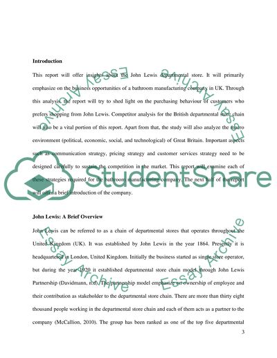 John Lewis: Segmenting, Targeting and Positioning Strategy
