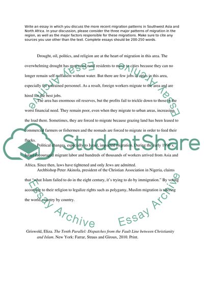 Compare the spread of Christianity to the spread of Islam in Africa south of the Sahara