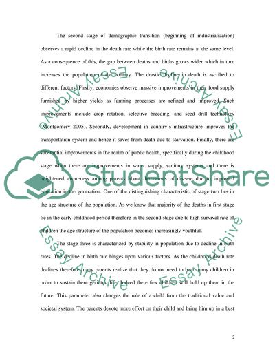 Demographic Transition