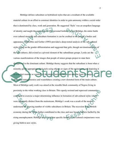 Tthe Style of the Subgroups