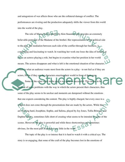 Ruined by Lynn Nottage