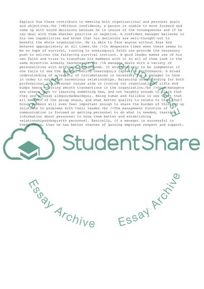 What Skills Are Required for Effective Management