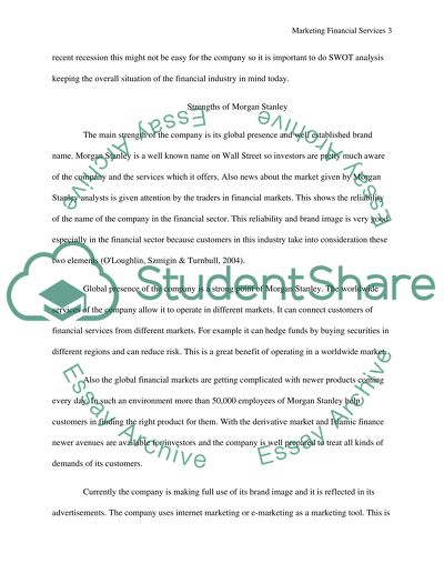 Marketing Financial Services