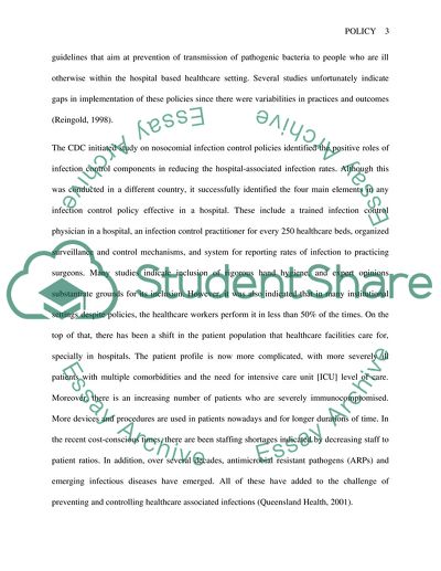 Health system policy