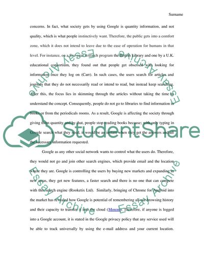 Google and its Evil Face