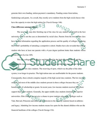 A Close Relationship between Education and Social Class