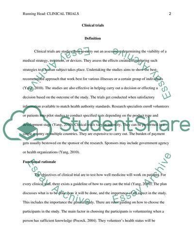 Clinical trials and studies image
