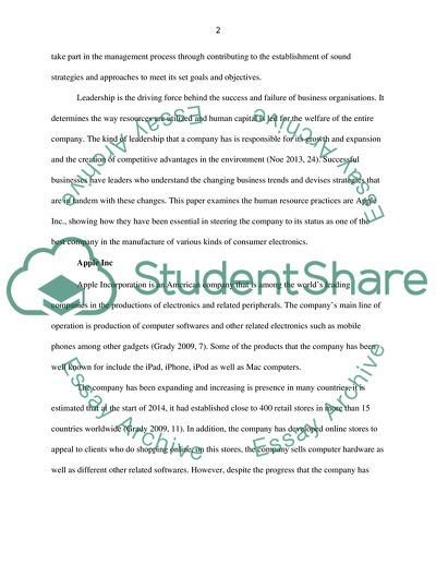 Growth and Development of Entrepreneurial Ventures - Apple