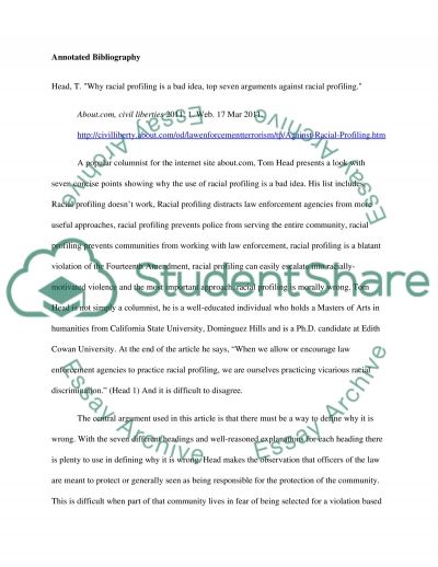 racial profiling term paper essay example racial profiling term paper essay example