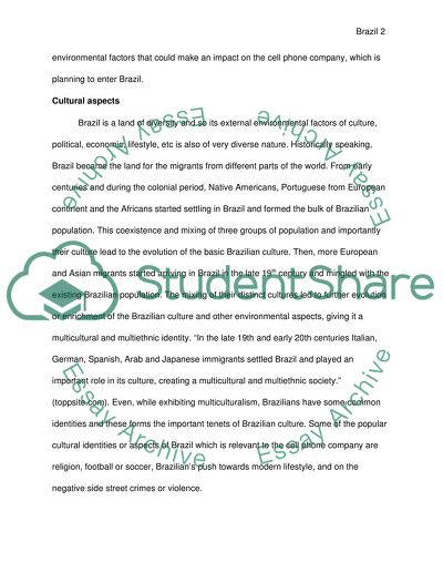 Foreign Investment In Brazil