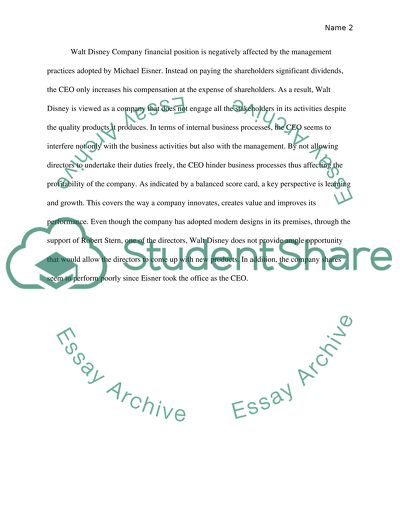 How Disneys CEO Turned Corporate Governance