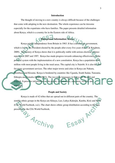 Economy and Socal Life in Kenya