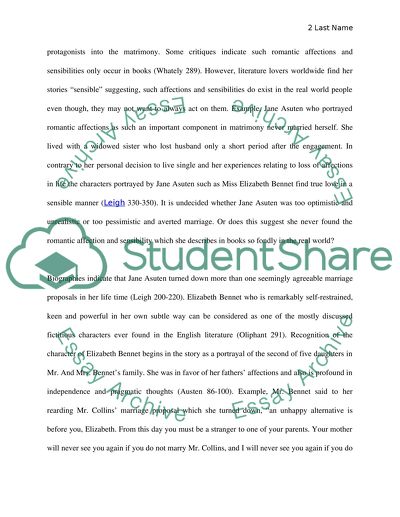 Pride and Prejudice Character Analysis: Elizabeth Bennet