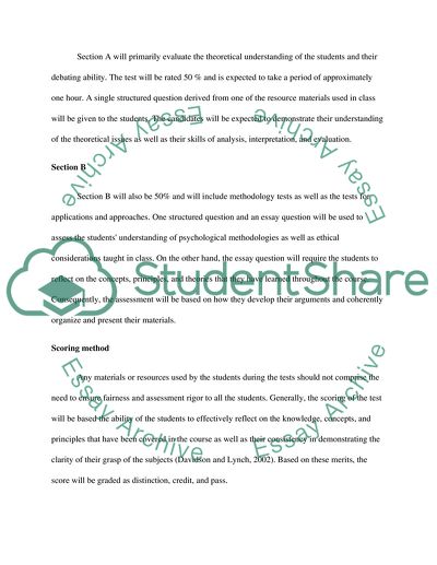 The Construct Being Measured