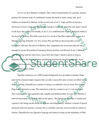 Top Girls by Caryl Churchill