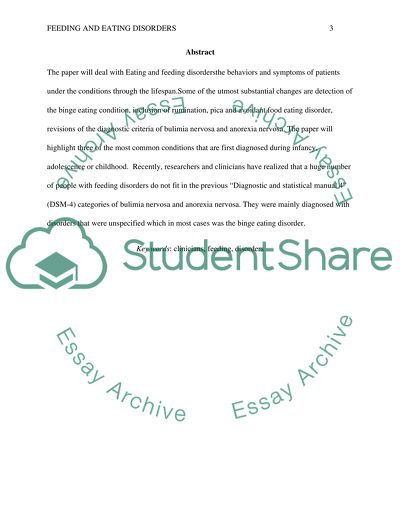 Good research topics about eating disorders Good research topics about eating disorders