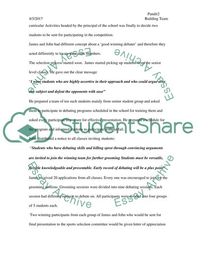 Building Team Relationships by Communication